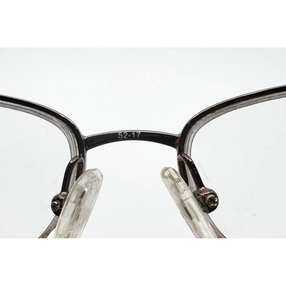 South Hampton SH 901 BR Brown Metal Eyeglasses Frames Women 52-17-135 Filigree